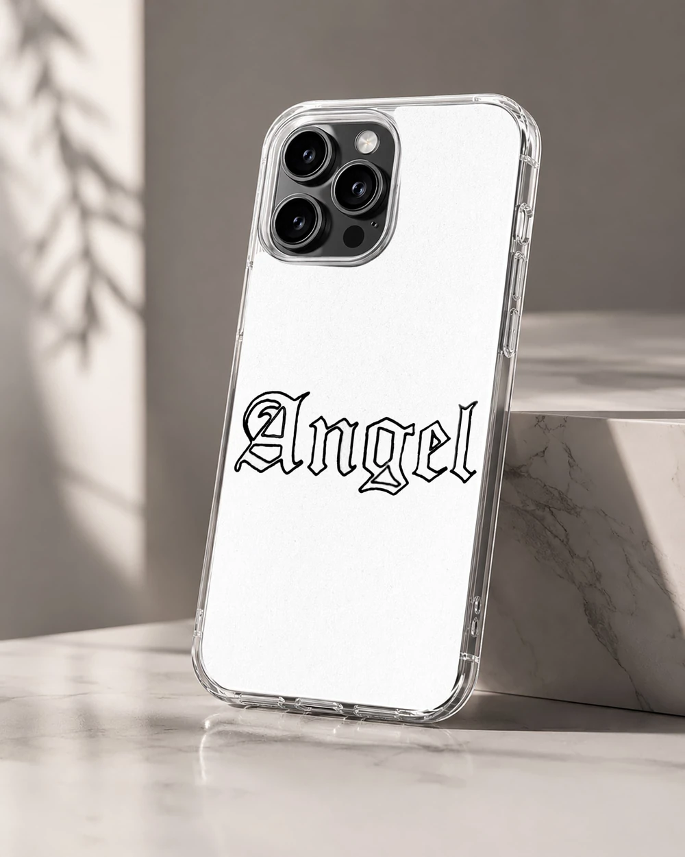 Ancient Font Texts Phone Case for iPhone 16 Pro